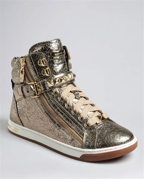 cheap michael kors high tops|michael kors slip on sneakers.